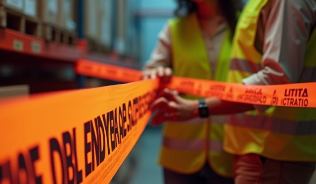 Balisage de sécurité pour entrepôts