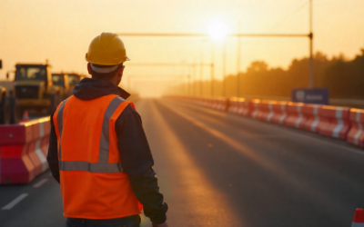 Quel type de poteau de balisage choisir pour un chantier extérieur ?