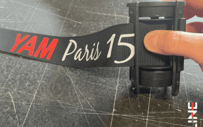 Poteaux de guidage personnalisés : projet Yamaha Paris 15